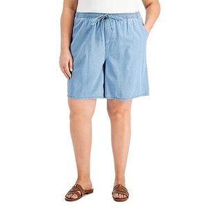Karen S Women's Cotton Gemma Shorts Navy